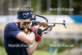 26.08.2024, Martell, Italy (ITA): Didier Bionaz (ITA) - Biathlon summer training, Martell (ITA). www.nordicfocus.com. © Vanzetta/NordicFocus. Every downloaded picture is fee-liable.