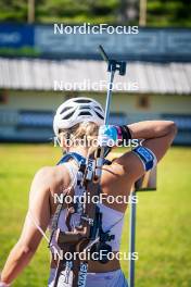 27.06.2024, Lavaze, Italy (ITA): Ingrid Landmark Tandrevold (NOR) - Biathlon summer training, Lavaze (ITA). www.nordicfocus.com. © Barbieri/NordicFocus. Every downloaded picture is fee-liable.