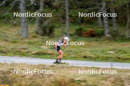 20.09.2024, Font-Romeu, France (FRA): Maya Cloetens (BEL) - Biathlon summer training, Font-Romeu (FRA). www.nordicfocus.com. © Authamayou/NordicFocus. Every downloaded picture is fee-liable.