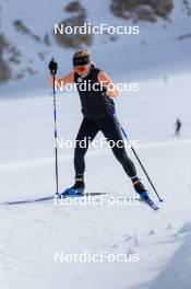 14.10.2024, Ramsau am Dachstein, Austria (AUT): Sophie Chauveau (FRA) - Biathlon summer training, Dachsteinglacier, Ramsau am Dachstein (AUT). www.nordicfocus.com. © Manzoni/NordicFocus. Every downloaded picture is fee-liable.