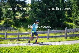 31.07.2024, Lavaze, Italy (ITA): Emilien Claude (FRA) - Biathlon summer training, Lavaze (ITA). www.nordicfocus.com. © Barbieri/NordicFocus. Every downloaded picture is fee-liable.