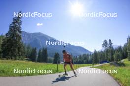 06.08.2024, Lenzerheide, Switzerland (SUI): Aita Gasparin (SUI) - Biathlon summer training, Lenzerheide (SUI). www.nordicfocus.com. © Manzoni/NordicFocus. Every downloaded picture is fee-liable.