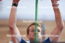 23.07.2024, Premanon, France (FRA): Damien Levet (FRA) - Biathlon summer training, Premanon (FRA). www.nordicfocus.com. © Manzoni/NordicFocus. Every downloaded picture is fee-liable.