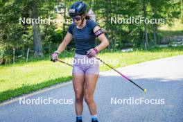 17.07.2024, Martell, Italy (ITA): Beatrice Trabucchi (ITA) - Biathlon summer training, Martell (ITA). www.nordicfocus.com. © Barbieri/NordicFocus. Every downloaded picture is fee-liable.