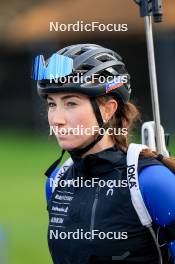 10.09.2024, Lenzerheide, Switzerland (SUI): Aita Gasparin (SUI) - Biathlon summer training, Lenzerheide (SUI). www.nordicfocus.com. © Manzoni/NordicFocus. Every downloaded picture is fee-liable.