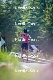 06.08.2024, Lavaze, Italy (ITA): Kristina Oberthaler (AUT) - Biathlon summer training, Lavaze (ITA). www.nordicfocus.com. © Barbieri/NordicFocus. Every downloaded picture is fee-liable.