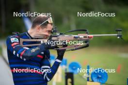 15.06.2024, Correncon-en-Vercors, France (FRA): Emilien Jacquelin (FRA) - Biathlon summer training, Correncon-en-Vercors (FRA). www.nordicfocus.com. © Joly/NordicFocus. Every downloaded picture is fee-liable.