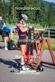 31.07.2024, Lavaze, Italy (ITA): Anna Andexer (AUT) - Biathlon summer training, Lavaze (ITA). www.nordicfocus.com. © Barbieri/NordicFocus. Every downloaded picture is fee-liable.