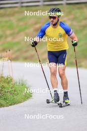 05.09.2024, Lenzerheide, Switzerland (SUI): Taras Lesiuk (UKR) - Biathlon summer training, Lenzerheide (SUI). www.nordicfocus.com. © Manzoni/NordicFocus. Every downloaded picture is fee-liable.