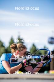 05.09.2024, Font-Romeu, France (FRA): Hanna Oeberg (SWE) - Biathlon summer training, Font-Romeu (FRA). www.nordicfocus.com. © Authamayou/NordicFocus. Every downloaded picture is fee-liable.