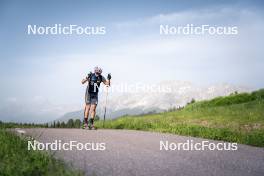 19.06.2024, Lavaze, Italy (ITA): Tommaso Giacomel (ITA) - Biathlon summer training, Lavaze (ITA). www.nordicfocus.com. © Vanzetta/NordicFocus. Every downloaded picture is fee-liable.