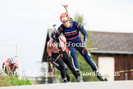 15.09.2024, Lenzerheide, Switzerland (SUI): Justine Braisaz-Bouchet (FRA) - Sommer Nordic Event 2024, Sommer Biathlon Cup, Lenzerheide (SUI). www.nordicfocus.com. © Manzoni/NordicFocus. Every downloaded picture is fee-liable.