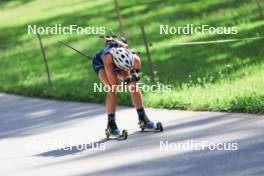 15.07.2024, Lenzerheide, Switzerland (SUI): Deedra Irwin (USA) - Biathlon summer training, Lenzerheide (SUI). www.nordicfocus.com. © Manzoni/NordicFocus. Every downloaded picture is fee-liable.