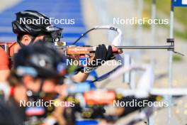 20.05.2024, Lenzerheide, Switzerland (SUI): Joscha Burkhalter (SUI) - Biathlon summer training, Lenzerheide (SUI). www.nordicfocus.com. © Manzoni/NordicFocus. Every downloaded picture is fee-liable.