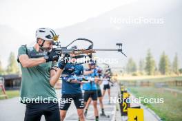 28.08.2024, Bessans, France (FRA): Eric Perrot - Biathlon summer training, Bessans (FRA). www.nordicfocus.com. © Authamayou/NordicFocus. Every downloaded picture is fee-liable.