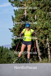 02.09.2024, Font-Romeu, France (FRA): Hanna Oeberg (SWE) - Biathlon summer training, Font-Romeu (FRA). www.nordicfocus.com. © Authamayou/NordicFocus. Every downloaded picture is fee-liable.