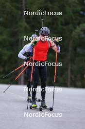 13.10.2024, Ramsau am Dachstein, Austria (AUT): Felix Ullmann (SUI) - Biathlon summer training, Ramsau am Dachstein (AUT). www.nordicfocus.com. © Manzoni/NordicFocus. Every downloaded picture is fee-liable.