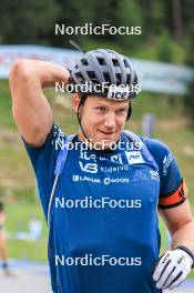 04.09.2024, Lenzerheide, Switzerland (SUI): Vetle Sjaastad Christiansen (NOR) - Biathlon summer training, Lenzerheide (SUI). www.nordicfocus.com. © Manzoni/NordicFocus. Every downloaded picture is fee-liable.