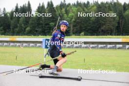 02.07.2024, Premanon, France (FRA): Oscar Lombardot (FRA) - Biathlon summer training, Premanon (FRA). www.nordicfocus.com. © Manzoni/NordicFocus. Every downloaded picture is fee-liable.