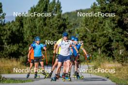 02.09.2024, Font-Romeu, France (FRA): Sebastian Samuelsson (SWE) - Biathlon summer training, Font-Romeu (FRA). www.nordicfocus.com. © Authamayou/NordicFocus. Every downloaded picture is fee-liable.