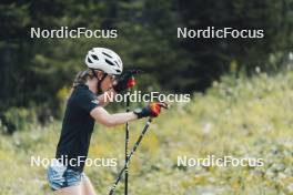 19.05.2024, Forni Avoltri, Italy (ITA): Michela Carrara (ITA) - Biathlon summer training, Forni Avoltri (ITA). www.nordicfocus.com. © Del Fabbro/NordicFocus. Every downloaded picture is fee-liable.