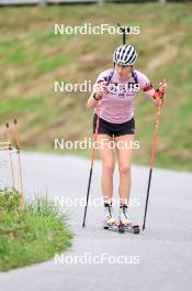 05.09.2024, Lenzerheide, Switzerland (SUI): Maren Kirkeeide (NOR) - Biathlon summer training, Lenzerheide (SUI). www.nordicfocus.com. © Manzoni/NordicFocus. Every downloaded picture is fee-liable.