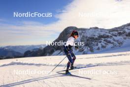 14.10.2024, Ramsau am Dachstein, Austria (AUT): Gilonne Guigonnat (FRA) - Biathlon summer training, Dachsteinglacier, Ramsau am Dachstein (AUT). www.nordicfocus.com. © Manzoni/NordicFocus. Every downloaded picture is fee-liable.