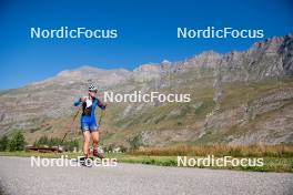 29.08.2024, Bessans, France (FRA): Ragnhild Femsteinevik (NOR) - Biathlon summer training, Bessans (FRA). www.nordicfocus.com. © Authamayou/NordicFocus. Every downloaded picture is fee-liable.