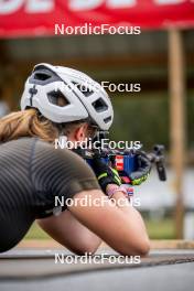 20.09.2024, Font-Romeu, France (FRA): Eve Bouvard (BEL) - Biathlon summer training, Font-Romeu (FRA). www.nordicfocus.com. © Authamayou/NordicFocus. Every downloaded picture is fee-liable.