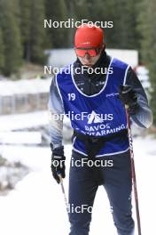 07.11.2024, Davos, Switzerland (SUI): James Pacal (SUI) - Biathlon training, snowfarming track, Davos (SUI). www.nordicfocus.com. © Manzoni/NordicFocus. Every downloaded picture is fee-liable.