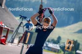 31.07.2024, Lavaze, Italy (ITA): Anna Gandler (AUT) - Biathlon summer training, Lavaze (ITA). www.nordicfocus.com. © Barbieri/NordicFocus. Every downloaded picture is fee-liable.