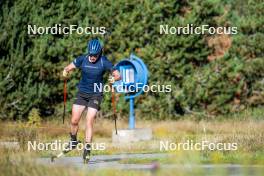 05.09.2024, Font-Romeu, France (FRA): Martin Ponsiluoma (SWE) - Biathlon summer training, Font-Romeu (FRA). www.nordicfocus.com. © Authamayou/NordicFocus. Every downloaded picture is fee-liable.