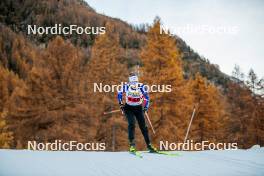 09.11.2024, Bessans, France (FRA): Oceane Michelon (FRA) - Biathlon summer training, Bessans (FRA). www.nordicfocus.com. © Authamayou/NordicFocus. Every downloaded picture is fee-liable.