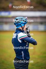 27.09.2024, Lavaze, Italy (ITA): Lukas Hofer (ITA) - Biathlon summer training, Lavaze (ITA). www.nordicfocus.com. © Barbieri/NordicFocus. Every downloaded picture is fee-liable.