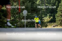 02.09.2024, Font-Romeu, France (FRA): Viktor Brandt (SWE) - Biathlon summer training, Font-Romeu (FRA). www.nordicfocus.com. © Authamayou/NordicFocus. Every downloaded picture is fee-liable.