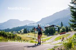 31.07.2024, Lavaze, Italy (ITA): Lea Rothschopf (AUT) - Biathlon summer training, Lavaze (ITA). www.nordicfocus.com. © Barbieri/NordicFocus. Every downloaded picture is fee-liable.