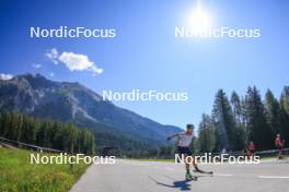 06.08.2024, Lenzerheide, Switzerland (SUI): Lisa Theresa Hauser (AUT) - Biathlon summer training, Lenzerheide (SUI). www.nordicfocus.com. © Manzoni/NordicFocus. Every downloaded picture is fee-liable.