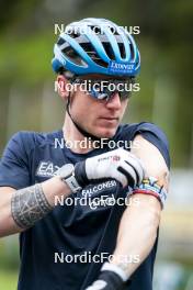 26.08.2024, Martell, Italy (ITA): Lukas Hofer (ITA) - Biathlon summer training, Martell (ITA). www.nordicfocus.com. © Vanzetta/NordicFocus. Every downloaded picture is fee-liable.