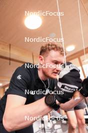 20.05.2024, Lenzerheide, Switzerland (SUI): Sebastian Stalder (SUI) - Biathlon summer training, Lenzerheide (SUI). www.nordicfocus.com. © Manzoni/NordicFocus. Every downloaded picture is fee-liable.