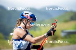 20.06.2024, Lavaze, Italy (ITA): Dorothea Wierer (ITA) - Biathlon summer training, Lavaze (ITA). www.nordicfocus.com. © Vanzetta/NordicFocus. Every downloaded picture is fee-liable.