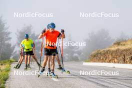 02.09.2024, Font-Romeu, France (FRA): Jesper Nelin (SWE) - Biathlon summer training, Font-Romeu (FRA). www.nordicfocus.com. © Authamayou/NordicFocus. Every downloaded picture is fee-liable.