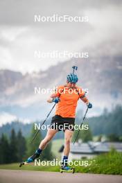 15.06.2024, Lavaze, Italy (ITA): Viktor Brandt (SWE) - Biathlon summer training, Lavaze (ITA). www.nordicfocus.com. © Barbieri/NordicFocus. Every downloaded picture is fee-liable.