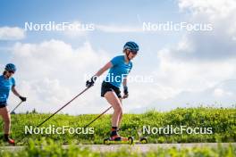 06.06.2024, Lavaze, Italy (ITA): Anna-Karin Heijdenberg (SWE) - Biathlon summer training, Lavaze (ITA). www.nordicfocus.com. © Barbieri/NordicFocus. Every downloaded picture is fee-liable.