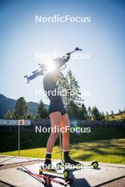 29.09.2024, Lavaze, Italy (ITA): Rebecca Passler (ITA) - Biathlon summer training, Lavaze (ITA). www.nordicfocus.com. © Barbieri/NordicFocus. Every downloaded picture is fee-liable.