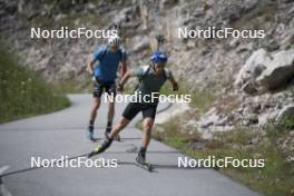 18.06.2024, Correncon-en-Vercors, France (FRA): Oscar Lombardot (FRA) - Biathlon summer training, Correncon-en-Vercors (FRA). www.nordicfocus.com. © Joly/NordicFocus. Every downloaded picture is fee-liable.