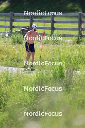 18.07.2024, Lenzerheide, Switzerland (SUI): Bjorn Westervelt (USA) - Biathlon summer training, Lenzerheide (SUI). www.nordicfocus.com. © Manzoni/NordicFocus. Every downloaded picture is fee-liable.