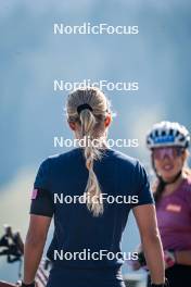 31.07.2024, Lavaze, Italy (ITA): Anna Gandler (AUT) - Biathlon summer training, Lavaze (ITA). www.nordicfocus.com. © Barbieri/NordicFocus. Every downloaded picture is fee-liable.