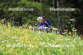 03.07.2024, Premanon, France (FRA): Emilien Jacquelin (FRA) - Biathlon summer training, Premanon (FRA). www.nordicfocus.com. © Manzoni/NordicFocus. Every downloaded picture is fee-liable.