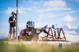 06.08.2024, Lavaze, Italy (ITA): Dunja Zdouc (AUT) - Biathlon summer training, Lavaze (ITA). www.nordicfocus.com. © Barbieri/NordicFocus. Every downloaded picture is fee-liable.