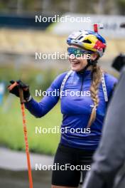 26.08.2024, Martell, Italy (ITA): Dorothea Wierer of Italy - Biathlon summer training, Martell (ITA). www.nordicfocus.com. © Vanzetta/NordicFocus. Every downloaded picture is fee-liable.